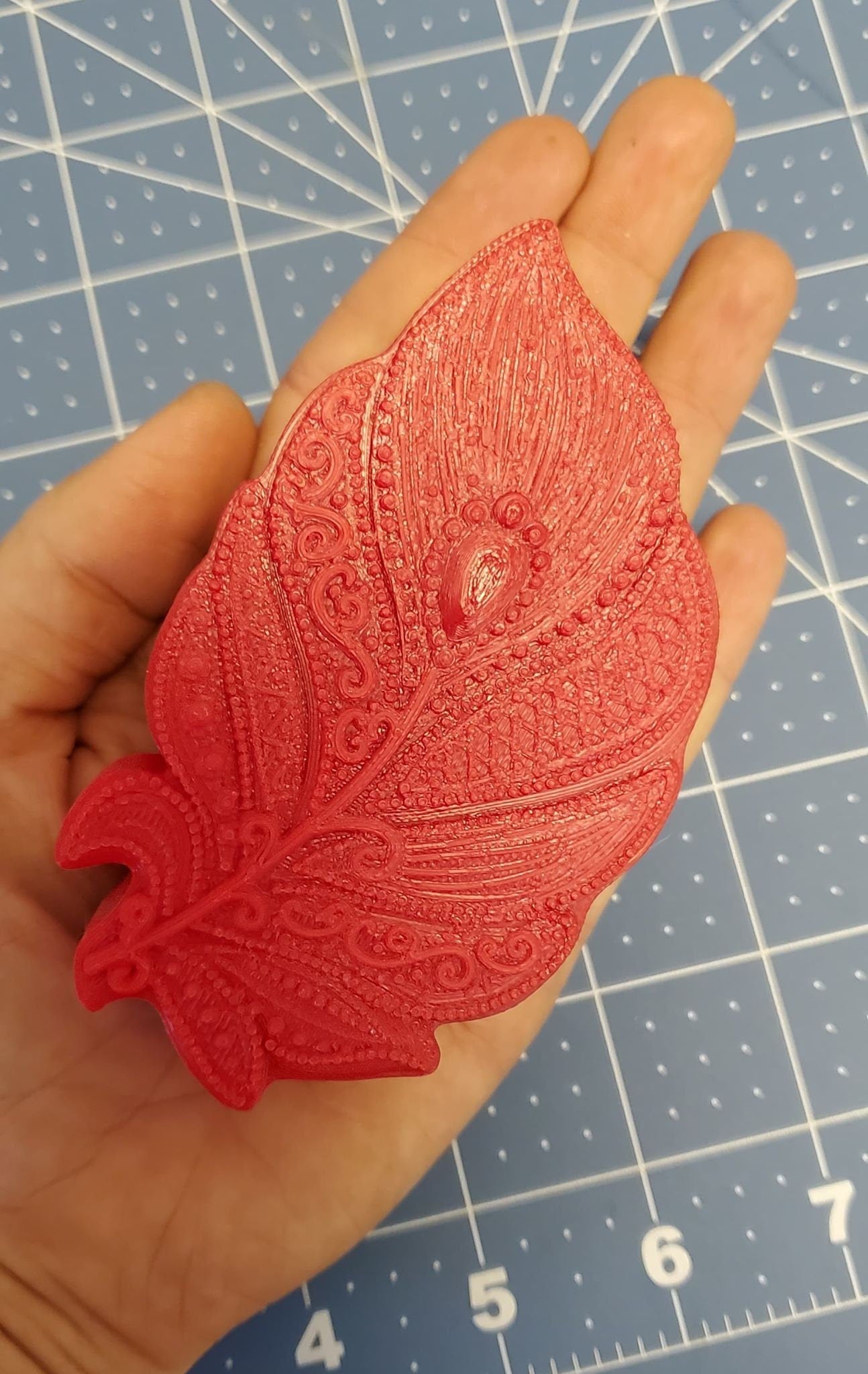 Detailed Feather Mold