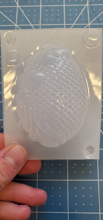 Mermaid Egg 2-Part Mold