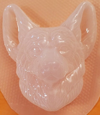 Corgi Dog Head Mold