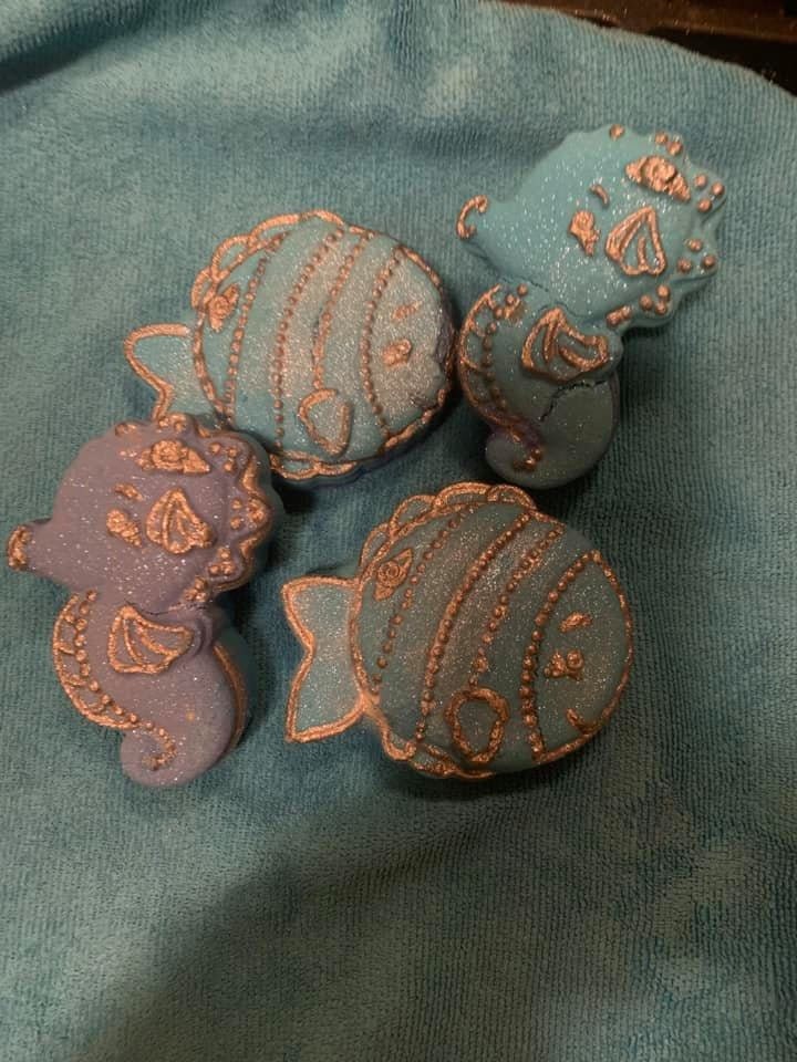 Cartoon Fish Mold – Soap, Bath Bombs &amp; Resin
