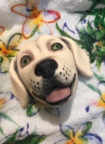 Golden Retriever Head Mold