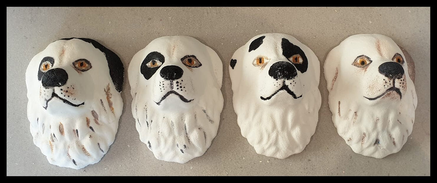 Great Pyrenees Head Mold