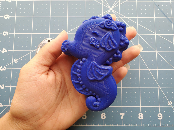 Cartoon Seahorse Mold – Soap, Bath Bombs &amp; Resin