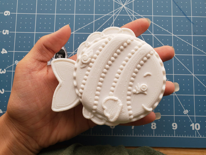 Cartoon Fish Mold – Soap, Bath Bombs &amp; Resin