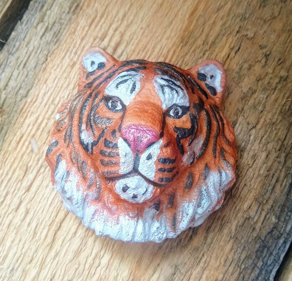 Tiger Head Mold