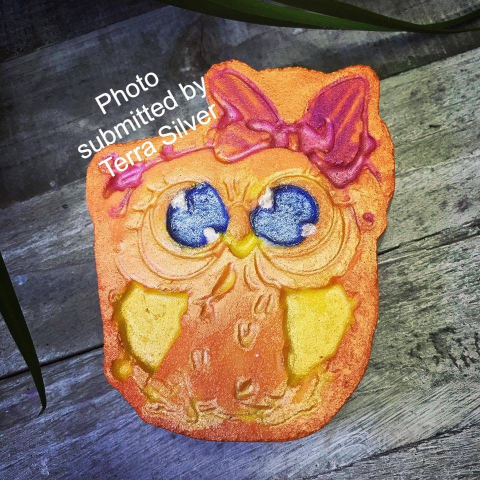 Baby Owl Plastic Mold or Silicone mold, bath bomb mold, soap mold, owl mold, resin mold, candy mold, chocolate mold, baby mold, owl mold