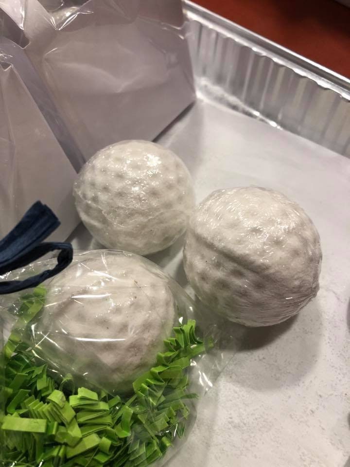 Golf Ball 2-Part Plastic Mold, bath bomb mold, soap mold, golf mold, ball mold, sport mold, golf ball mold, 2 part mold, chocolate mold, wax