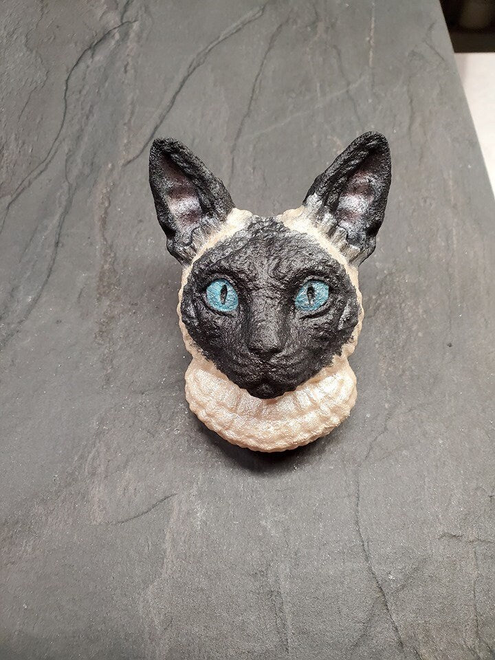 Siamese Cat Head Mold