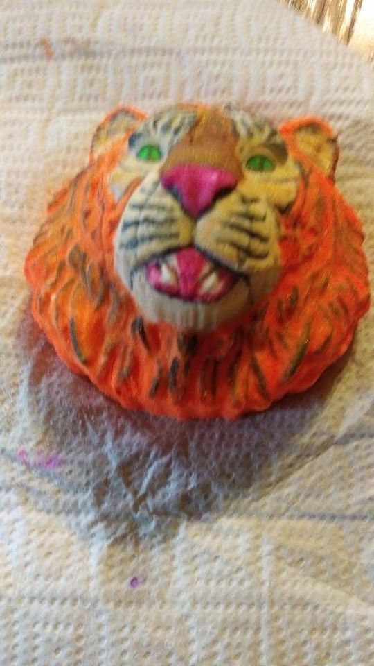 Tiger Head Mold