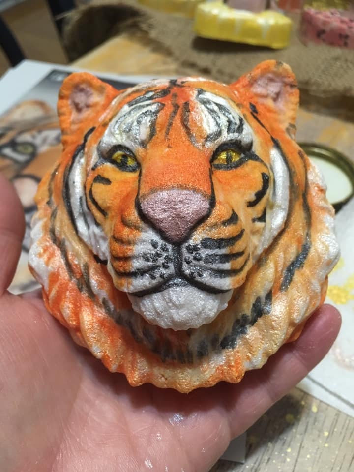 Tiger Head Mold