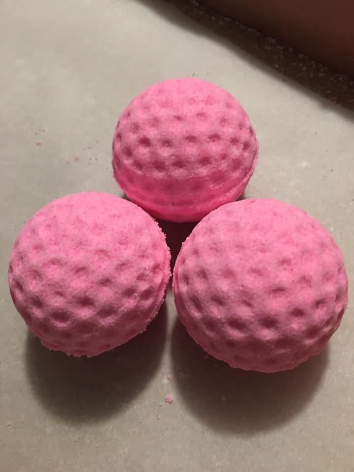 Golf Ball 2-Part Plastic Mold, bath bomb mold, soap mold, golf mold, ball mold, sport mold, golf ball mold, 2 part mold, chocolate mold, wax