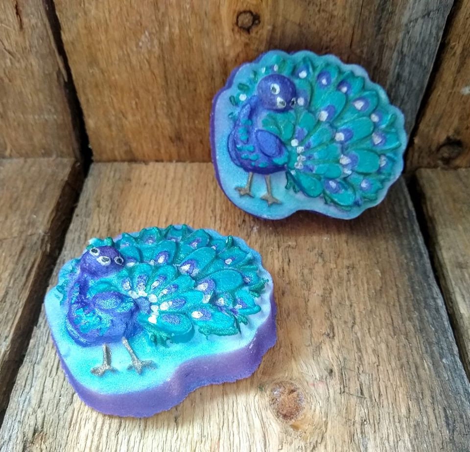 Cartoon Peacock Mold