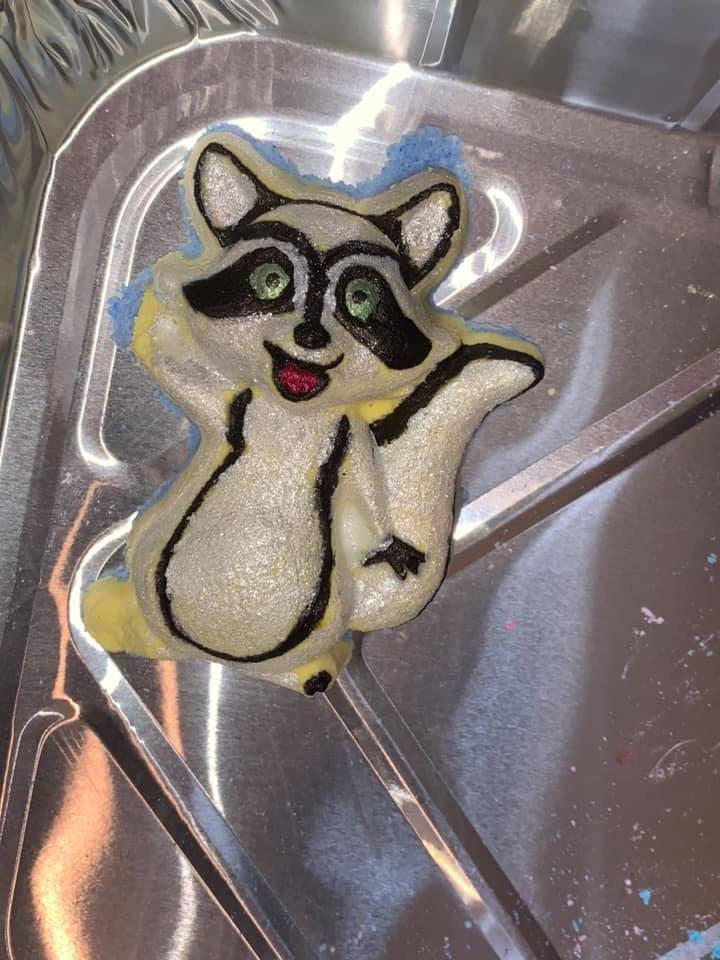 Cartoon Raccoon Mold