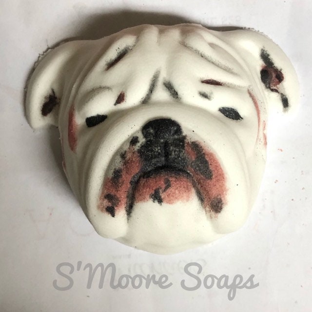 English Bulldog Head Mold