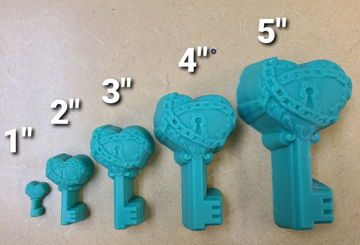 Heart in Chains Key Mold