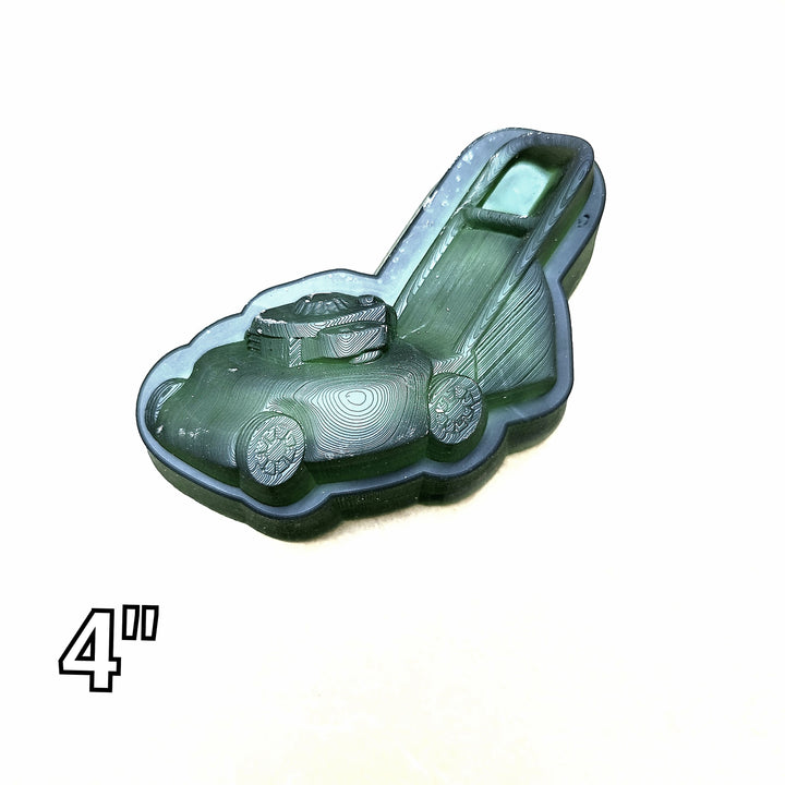 Lawn Mower Mold - Plastic Mold or Silicone Mold, Chocolate Mold, Soap Mold, Bathbomb Mold, Wax Mold, Wax melt Mold, Bath Bomb Mold, Toy Mold