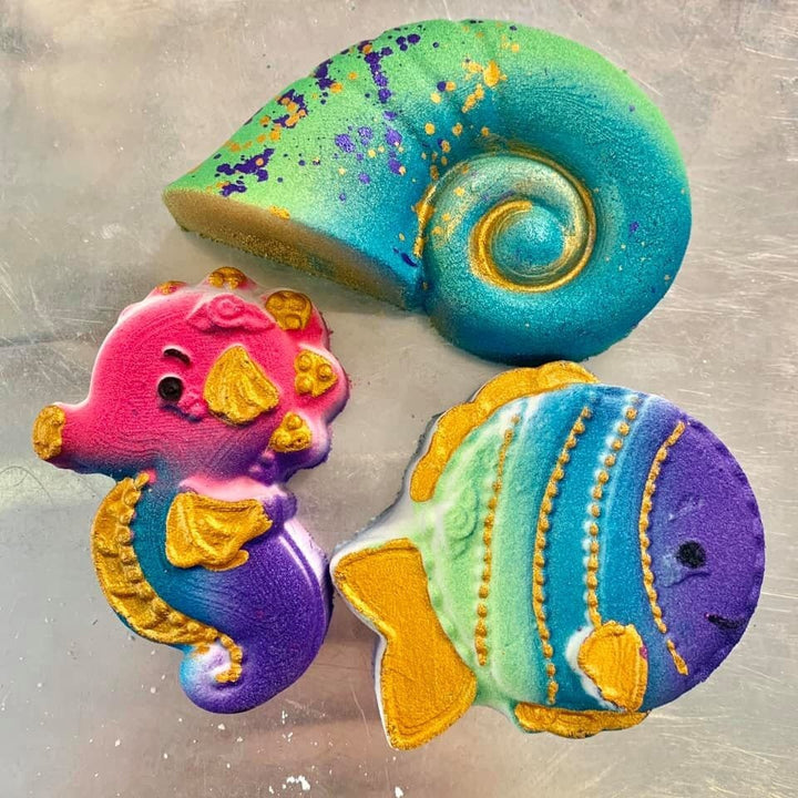 Cartoon Fish Mold – Soap, Bath Bombs &amp; Resin