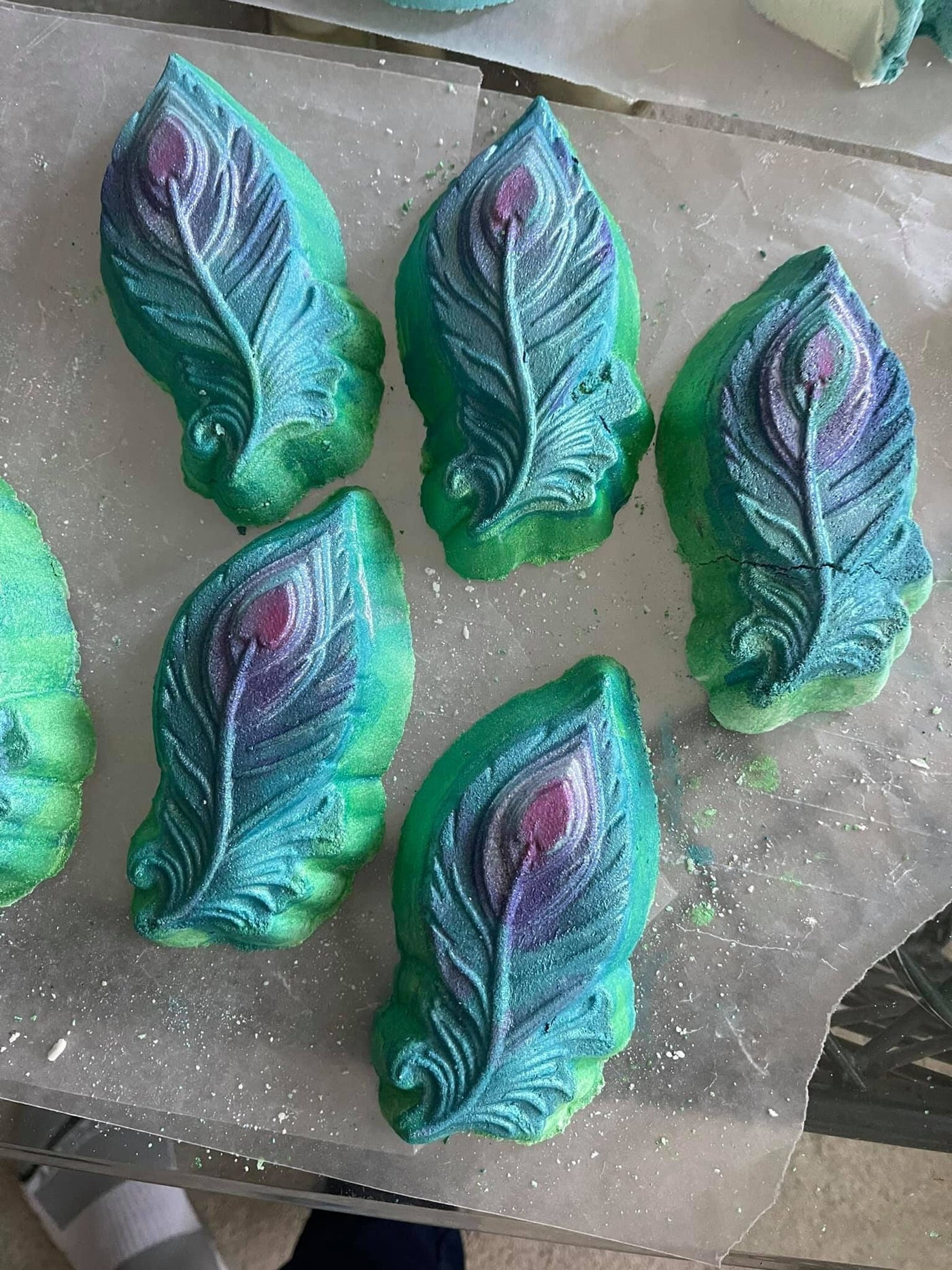 Peacock Feather Mold