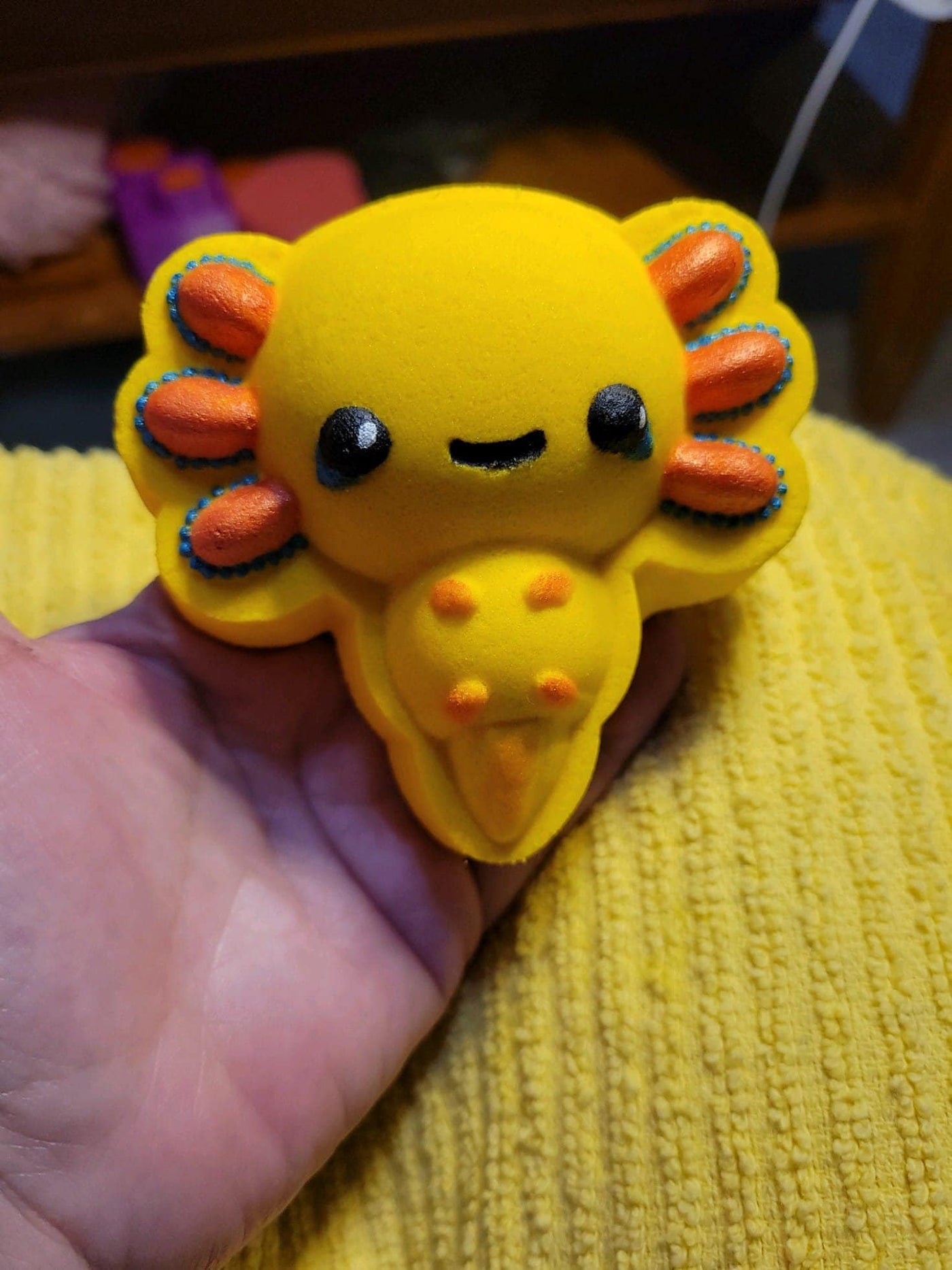 Cartoon Axolotl Mold