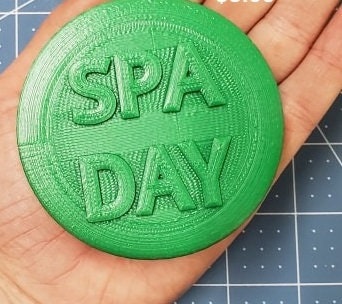 SPA DAY Round Tab Mold