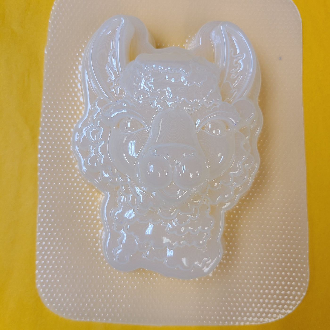 Cartoon Llama Head Mold