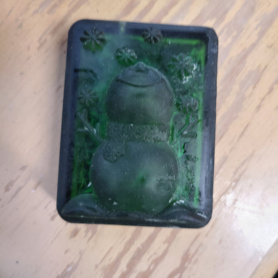 Snowman Catching Snowflakes Mold