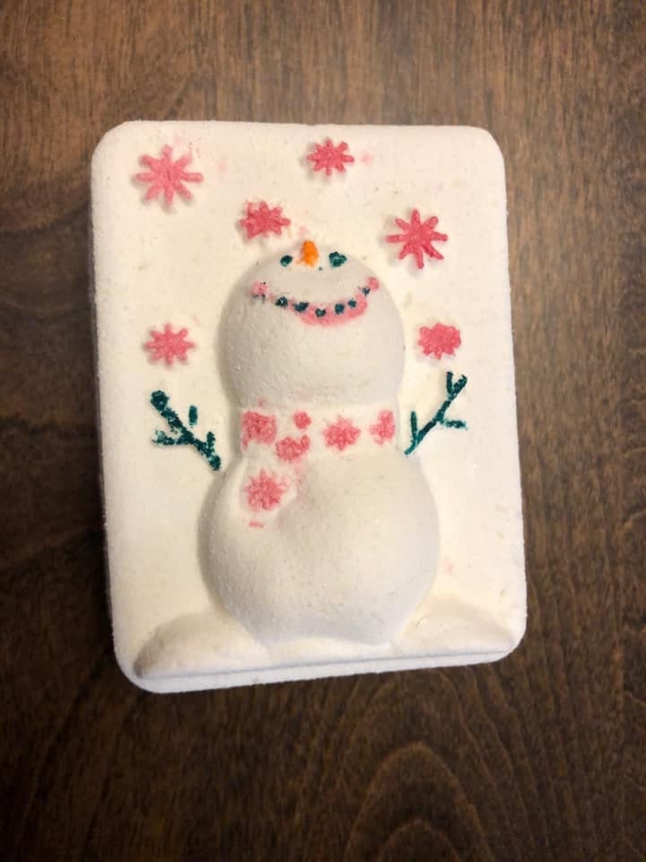 Snowman Catching Snowflakes Mold