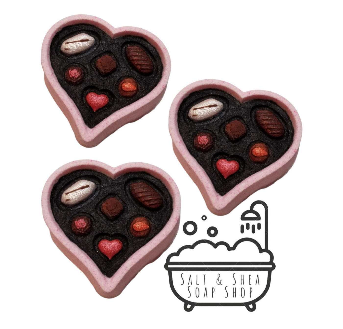 Simple Heart Chocolate Box Mold