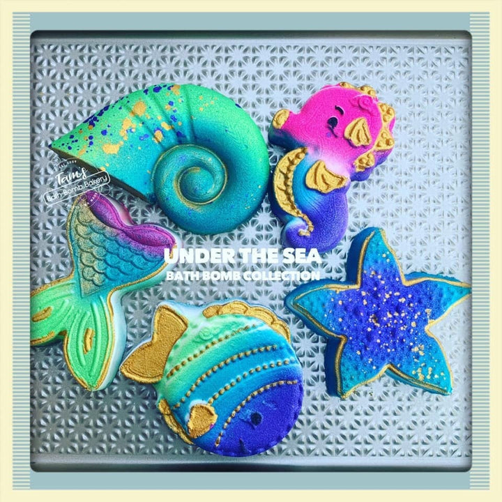 Cartoon Seahorse Mold – Soap, Bath Bombs &amp; Resin