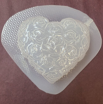 Rose Heart Mold