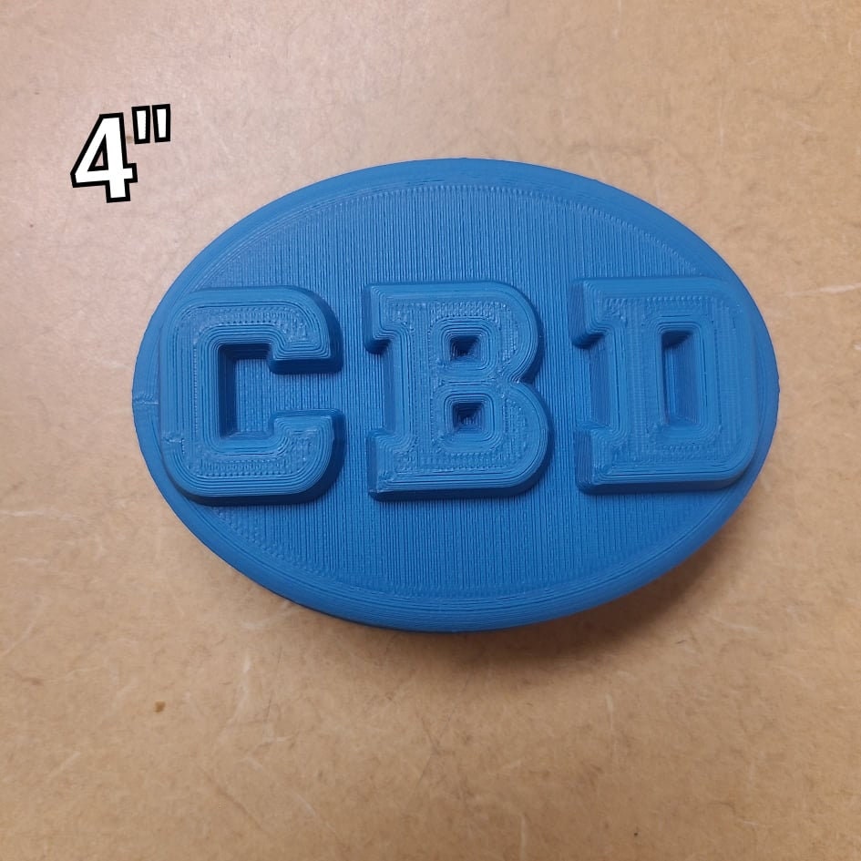 CBD Oval Mold