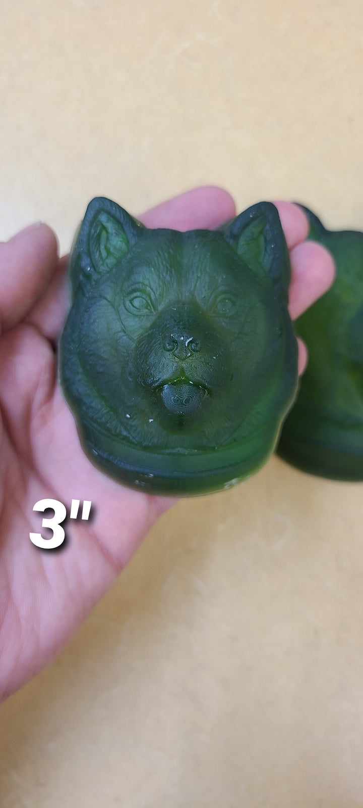 Shiba Inu Dog Head Plastic or Silicone Mold, dog mold, bath bomb mold, soap mold, head mold, resin mold, puppy mold, ShibaIinu mold,
