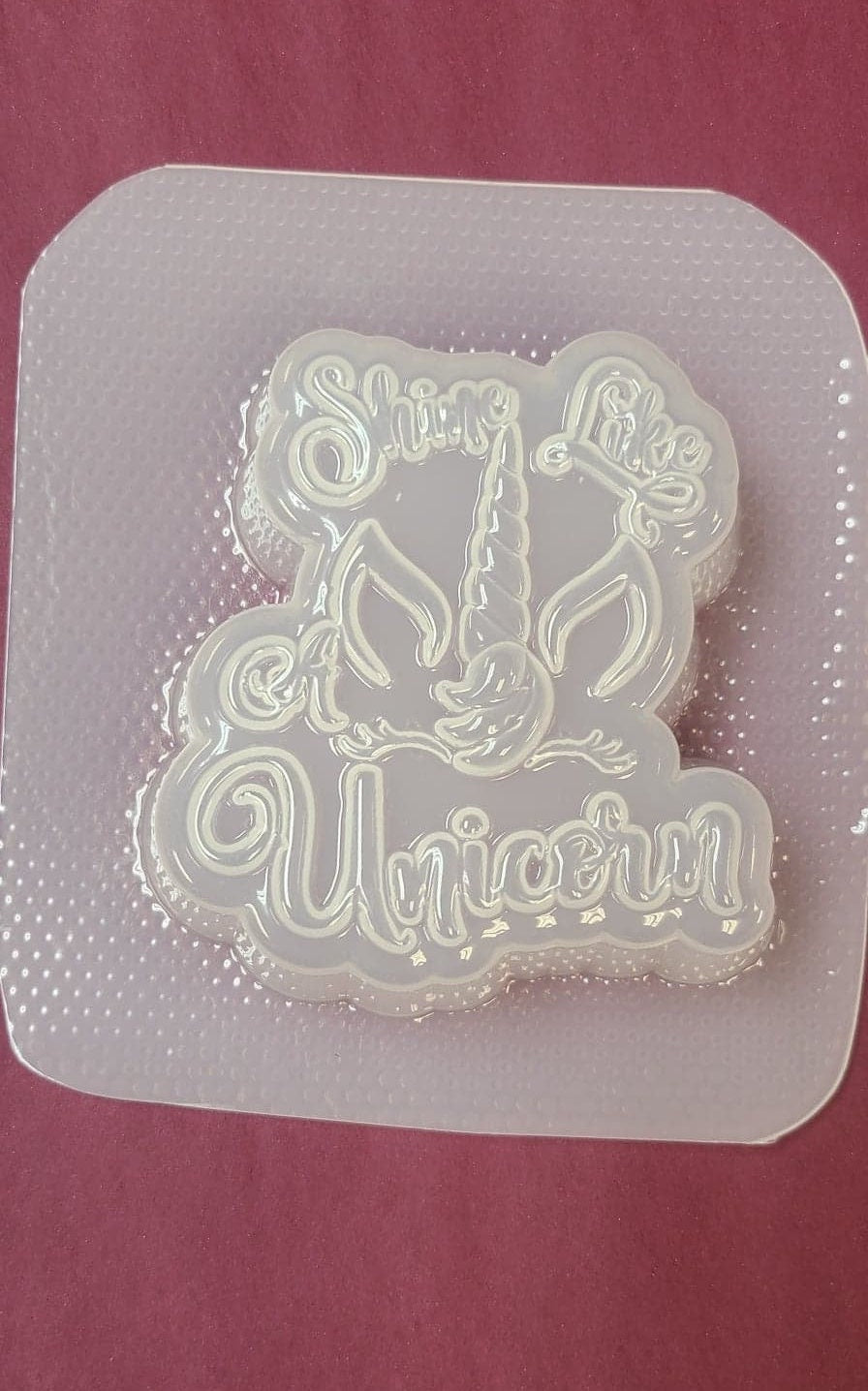 Shine Like A Unicorn Mold