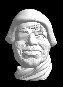 Pirate Head Mold