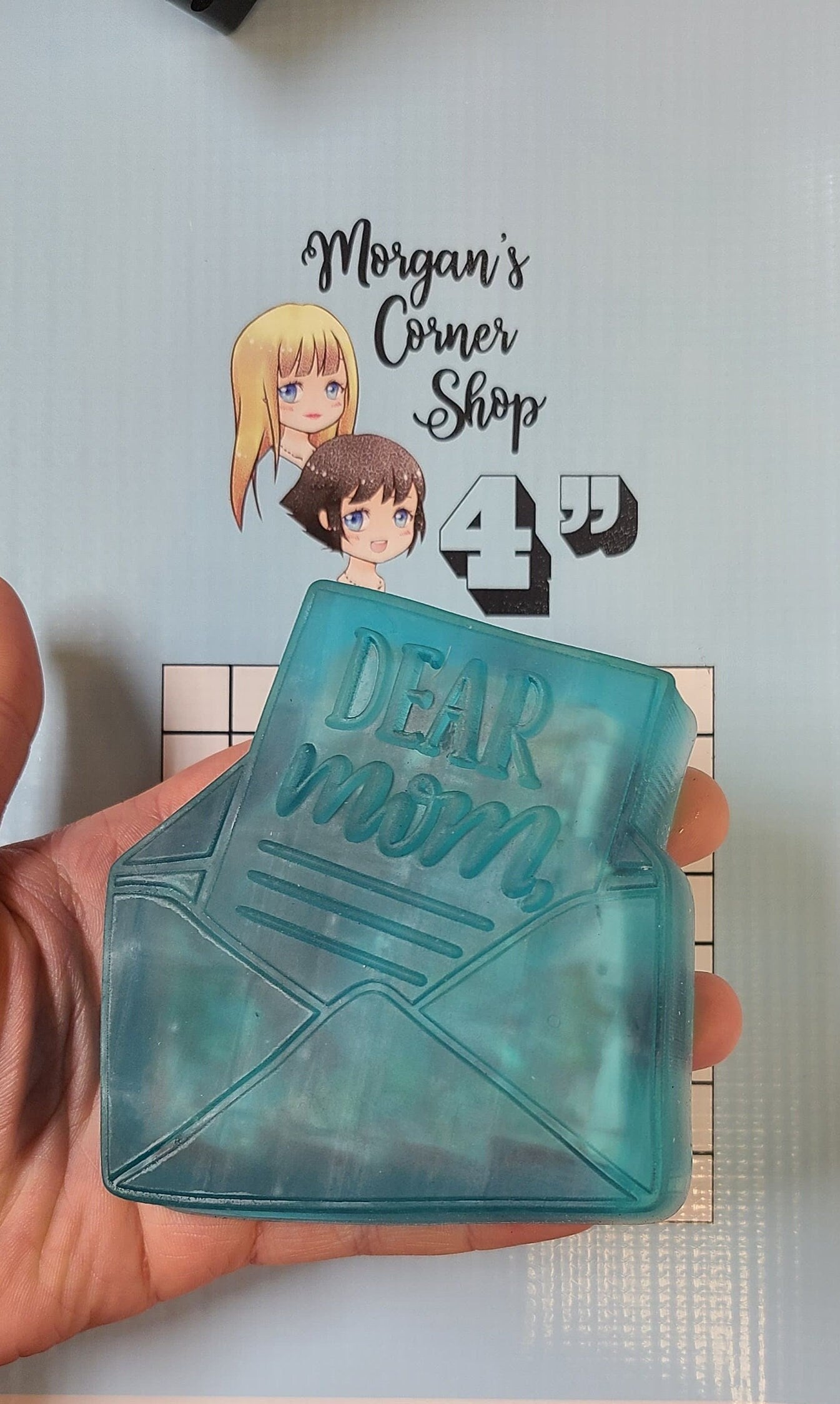 Dear Mom Letter Mold