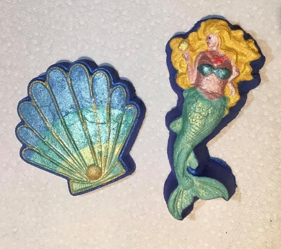 Mermaid Lady Mold