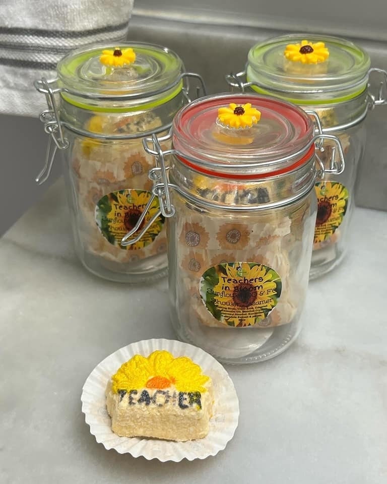 Sunflower Teacher Mold