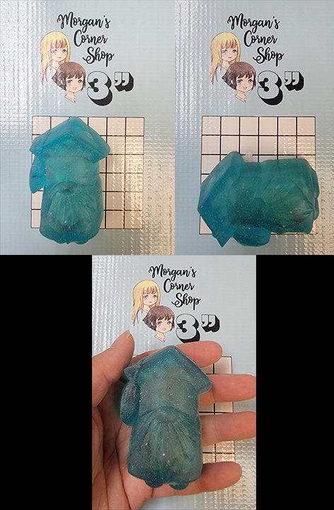 Graduation Gnome Plastic Mold or Silicone mold, bath bomb mold, soap mold, beard mold, resin mold, braid mold, boy Gnome mold, girl Gnome