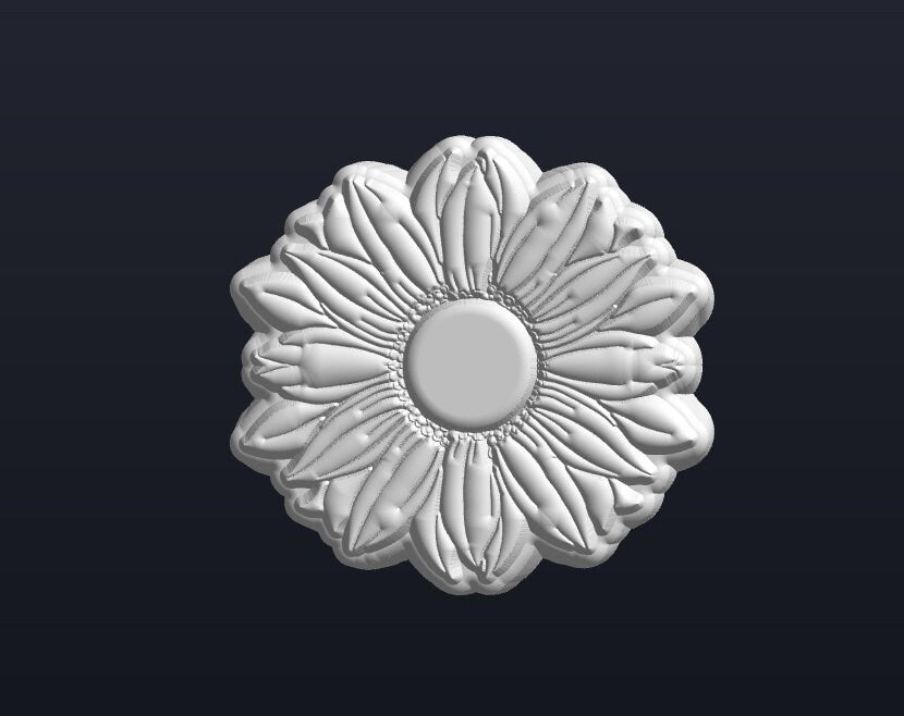 Simple Sunflower Mold