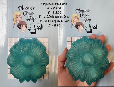 Simple Sunflower Mold