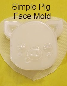 Simple Pig Face Mold