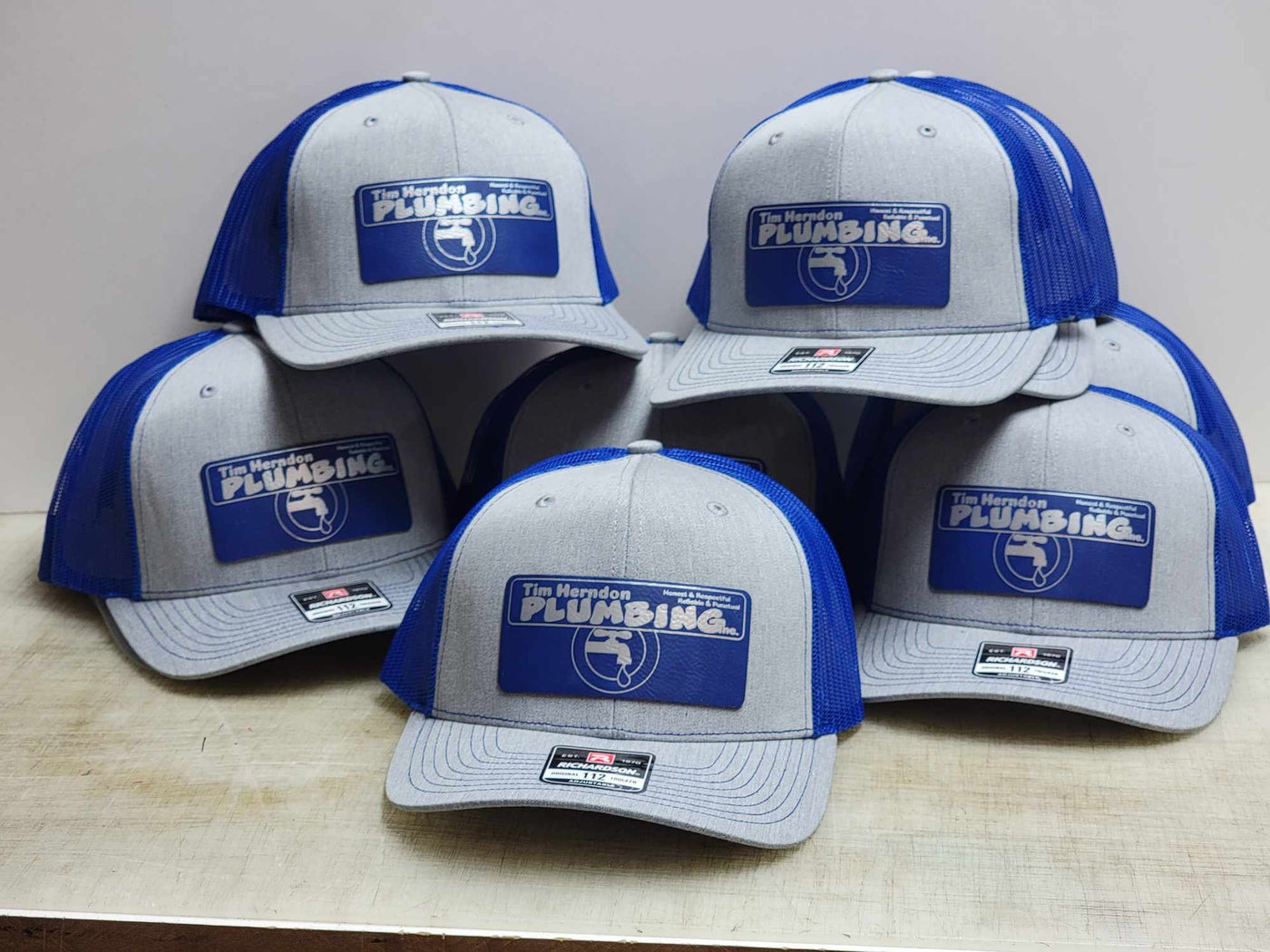 Custom Laser-Engraved Logo Hats - Personalized Leatherette Patch Caps - Ideal for Businesses, Teams, and Events, personalized hat patch