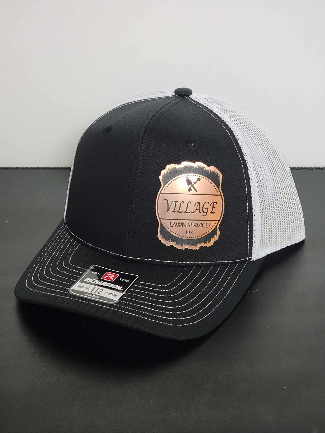 Custom Laser-Engraved Logo Hats - Personalized Leatherette Patch Caps - Ideal for Businesses, Teams, and Events, personalized hat patch