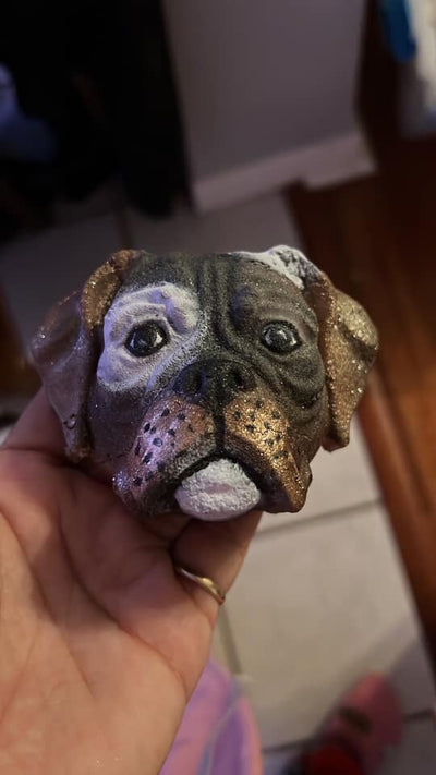 Boxer Plastic Mold, dog mold, bath bomb mold, soap mold, short haired dog mold, resin mold, puppy mold, dog mold mold, Boxer dog mold